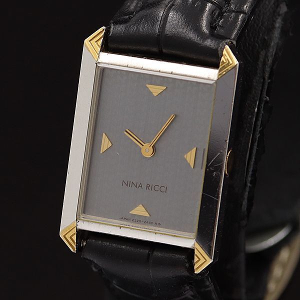 【外観美品/新品電池】 ニナリッチ ダイヤ カラーストーン レディース 腕時計 2025年最新】NINA RICCI レディース 腕時計(アナログ)の人気