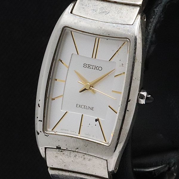 稼動 腕時計　SEIKO EXCELINE セイコー　新品電池　シルバー　H60 ドルチェ & エクセリーヌ | セイコーウオッチ