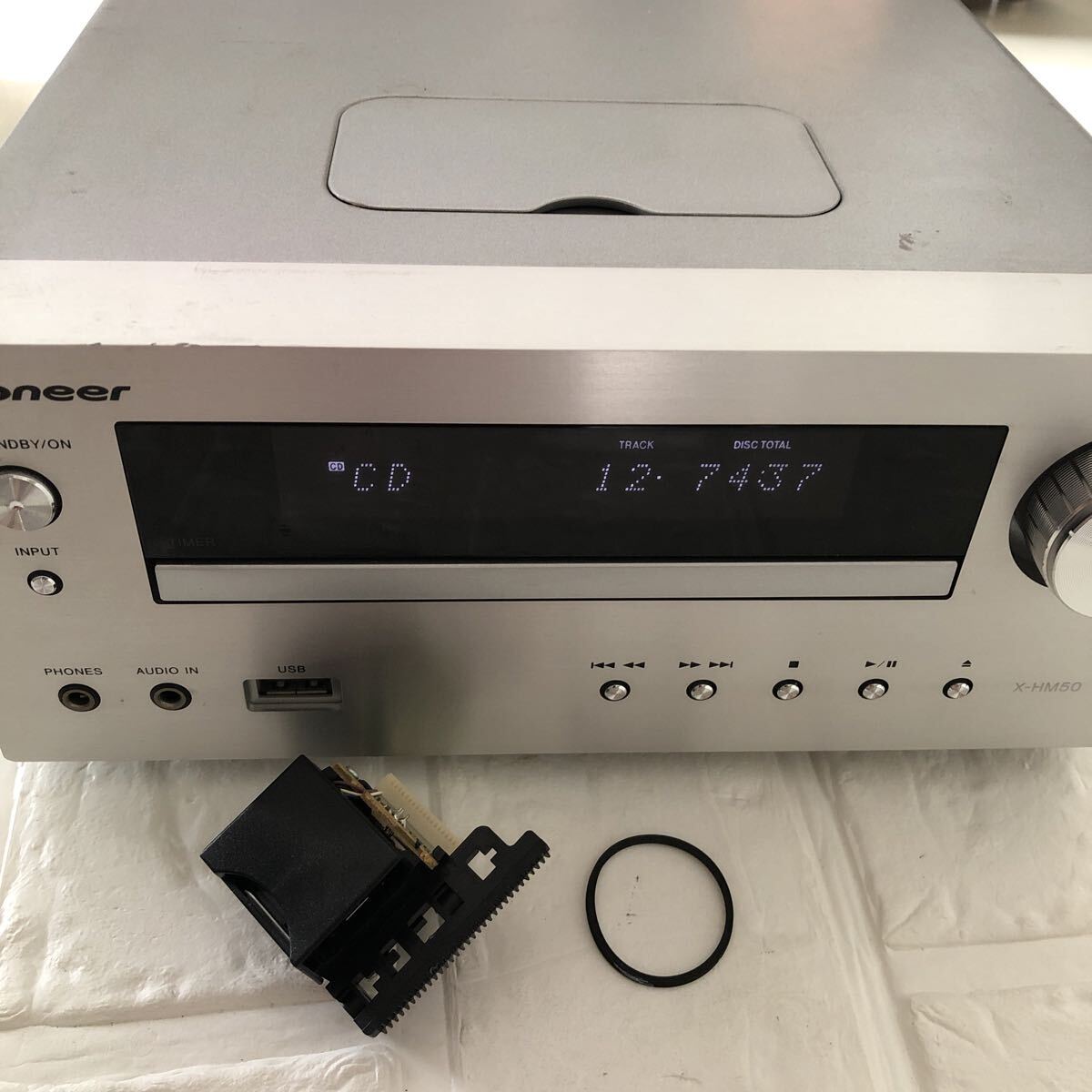 Pioneer CDミニコンポ X-HM50 pioneer X-HM50 ④ - 羽田電器産業 ステレオ事業部