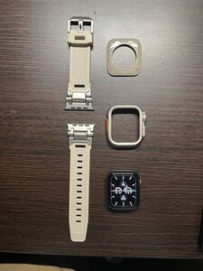 【美品】アップルウォッチ シリーズ 6 セルラー 44mm スペーシーグレイ アルミニウム バッテリー容量94% applewwatch series6