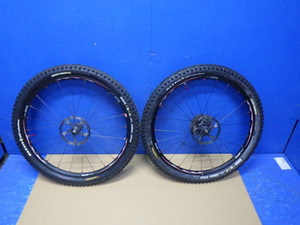SHIMANO シマノ XTR WH-M975 26インチ ディスクブレーキ用 maxxis minionDh 未走行タイヤ付き