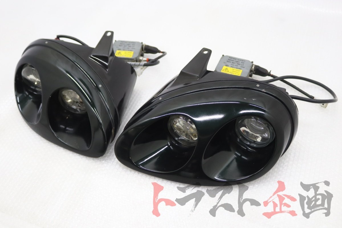 カプチーノ用 ハートランド製 ヘッドライトカバー EA11R EA21R スズキ エリートSPL」カプチーノ（EA11R/EA21R）用デュアルヘッドライト