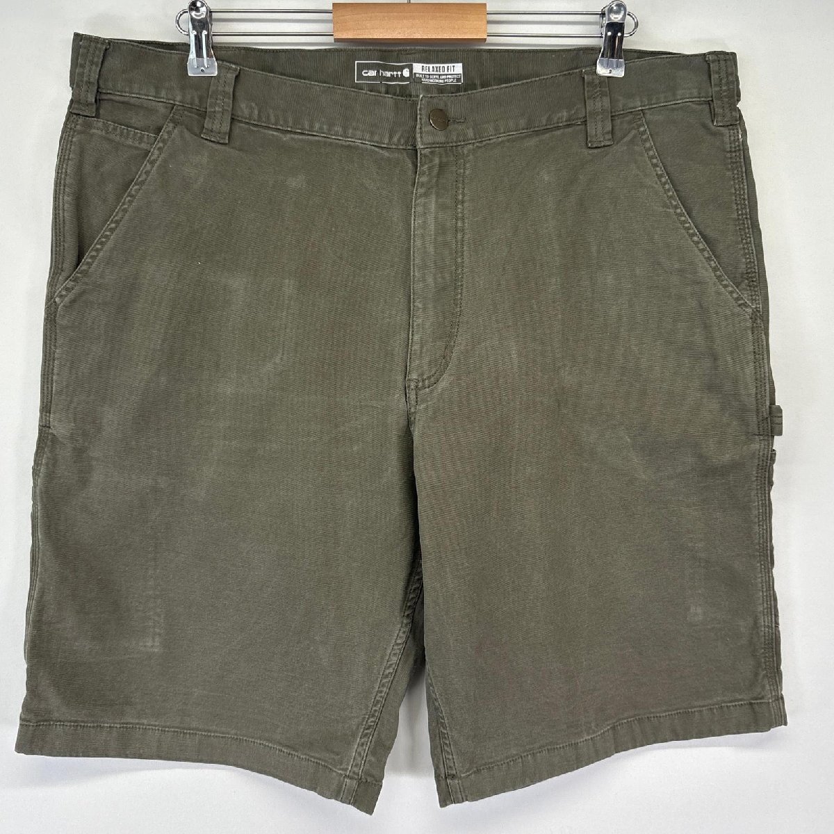 古着 カーハート Carhartt ショートパンツ ダック ワーク カーゴ ペイ