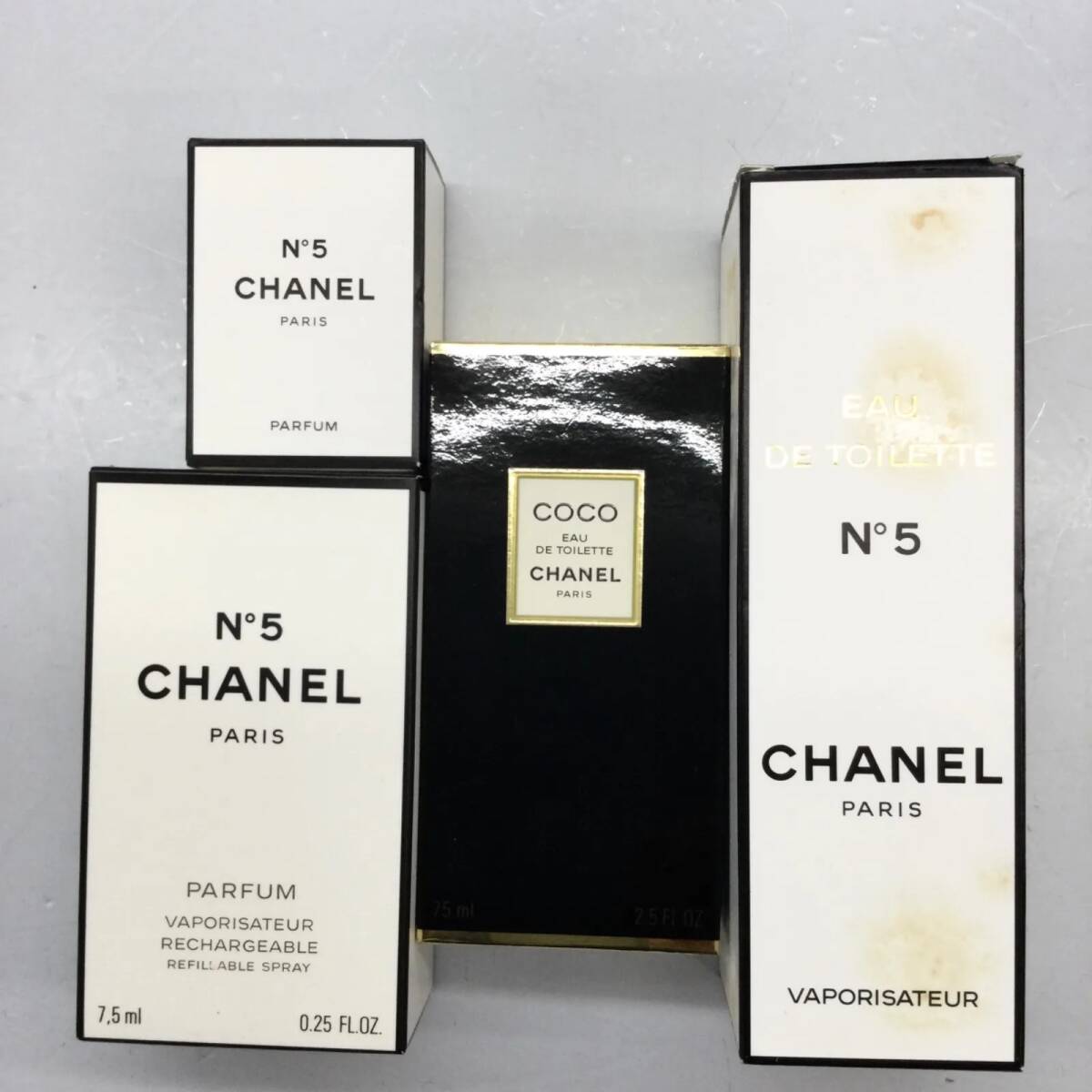 Yahoo!オークション -「シャネル 香水 7.5ml」の落札相場・落札価格