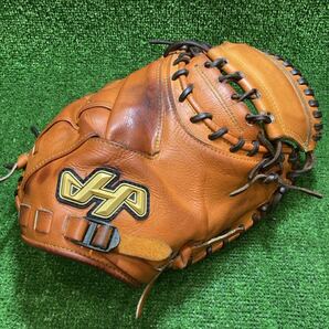 【即戦力品】HATAKEYAMA ハタケヤマ Kシリーズ 一般硬式用 キャッチャーミット 捕手用 K-M1JC 和牛レザー 日本製 横型 学生野球ルール対応