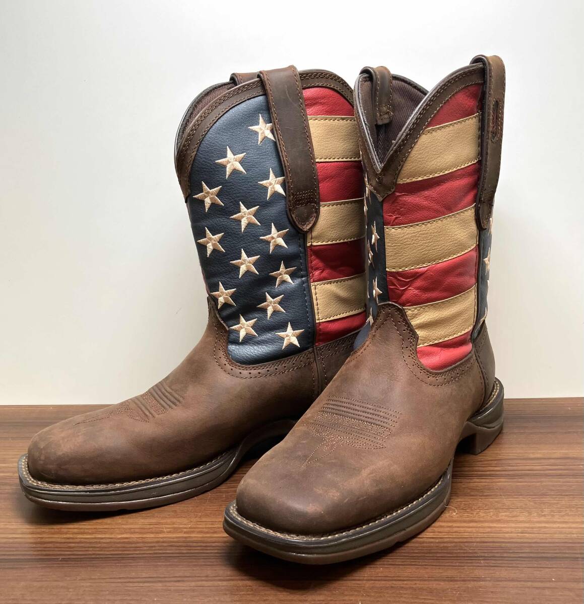 【新品・未使用】DOUBLE-H カウボーイ　ウェスタン　ブーツ　レザー　USA Cowboy Boots | Men's Western Boots | Double-H Boots