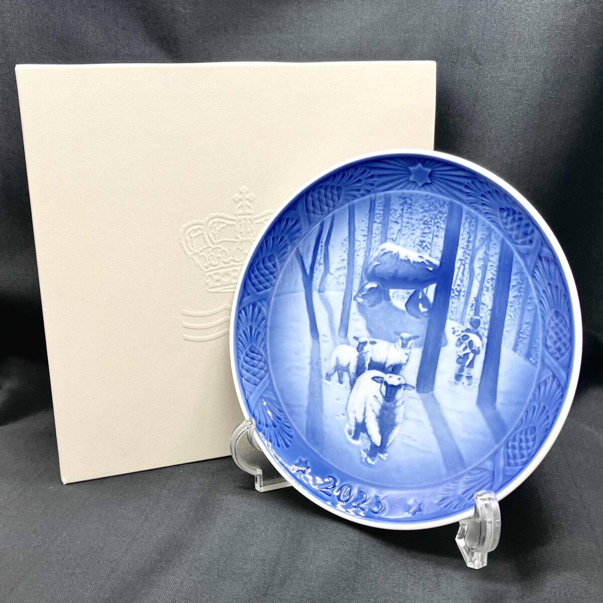 【未使用品】ロイヤルコペンハーゲン クリスマスプレート 2021 2023 2025年最新】ロイヤルコペンハーゲンイヤープレート2023の人気