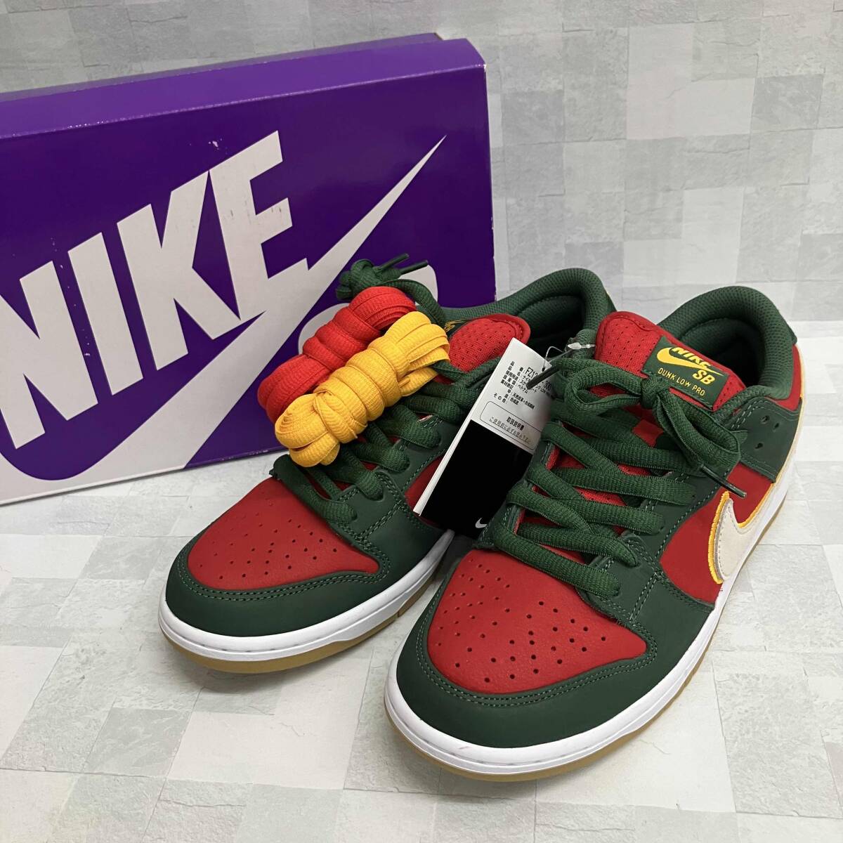 新品未使用！Nike Dunk Low Pro ブラックコーラル　27cm Nike SB Dunk Low PRO 