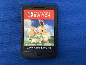 ソフトのみ ニンテンドースイッチ ポケットモンスター Let's Go!イーブイ