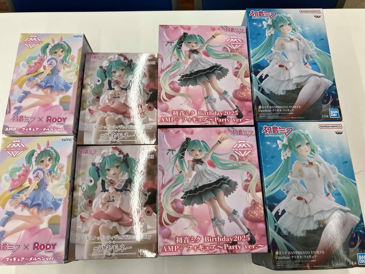 SEGA 初音ミク　プライズフィギュア　３体セット　未開封品 新品未開封】初音ミク プライズフィギュア3点セット｜Yahoo
