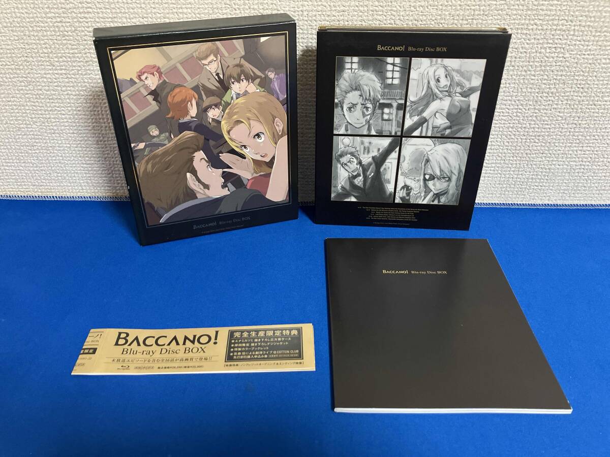 (未使用･未開封品)　バッカーノ！ Blu-ray Disc BOX tu1jdyt バッカーノ! Blu-ray Disc BOX〈3枚組〉限定版 DVD