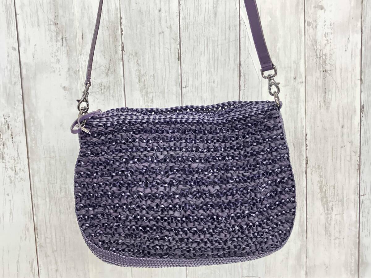 美品 アンテプリマ 2way ワイヤーバッグ ショルダーバッグ アンテプリマ ワイヤーバッグ 2way ショルダーバッグ