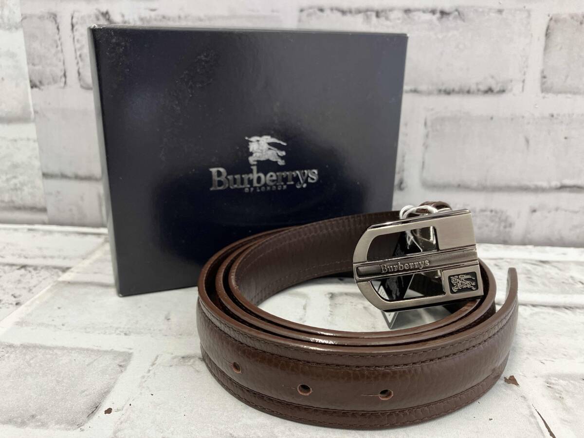 新品 未使用 BURBERRY バーバリー ベルト 本革 レザー ホース セット Amazon | [BURBERRY] [バーバリー] ベルト メンズ MB LOUIS35RVS