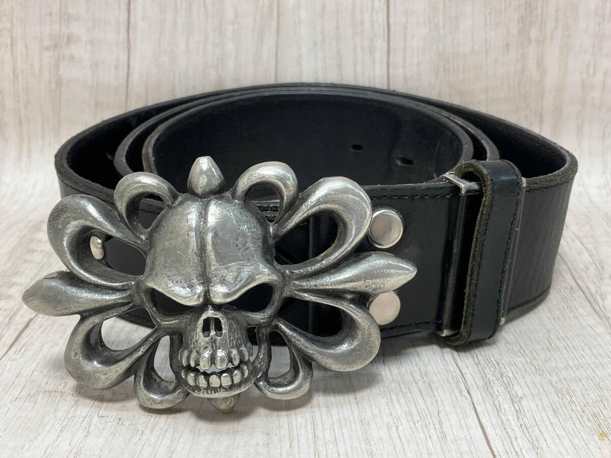 スカルボーン　バックル　80年代　希少！ スカルボーン バックル 80年代 希少！