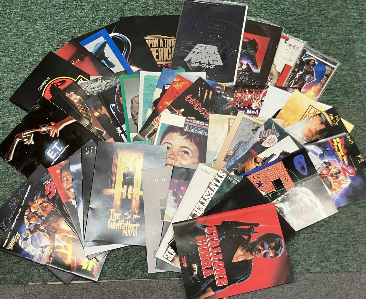 洋画邦画パンフレット1980年代、1990年代、2000年代約100冊 映画パンフレット】1980,90年代 邦画 アイドル 52冊まとめ