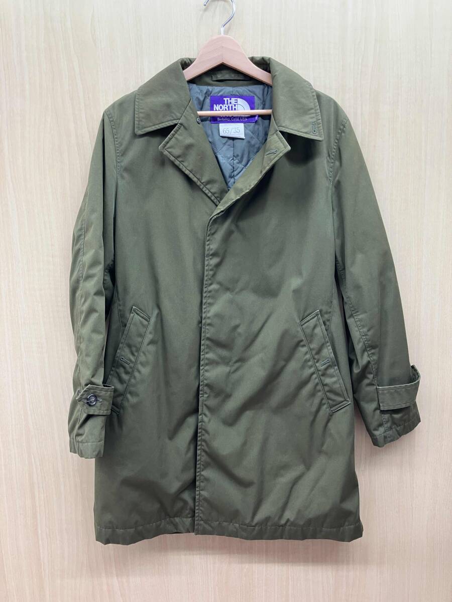 NORTH FACE ステンカラーコート NY2854N カーキ NORTH FACE×BEAMS別注ステンカラーコート NY2854N カーキ - メルカリ