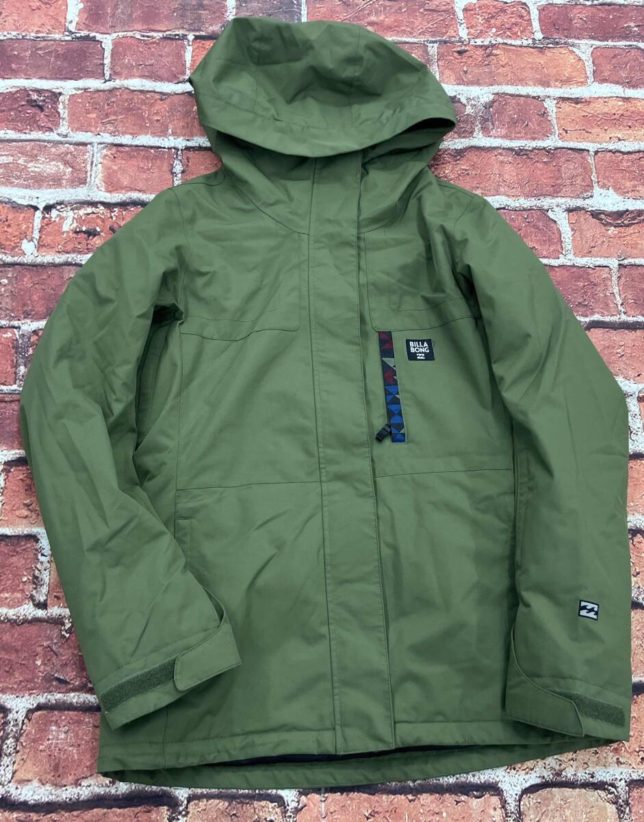 未使用 ビラボン メンズ スノージャケット Mサイズ ベージュ m18 264020030.jpg