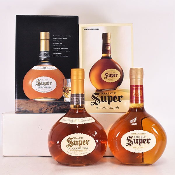 ◆未開栓 4本 スーパーニッカレアオールド  SR まとめ ◇未開栓 4本 スーパーニッカレアオールド SR まとめ ◇未開栓 4本
