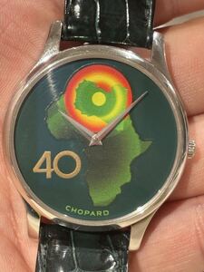 Chopard li Via переворот 40 годовщина kadafi большой . сырой . час последний. память часы думаю. редкий