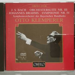 【即決!送込】クレンペラー / バイエルン放響 ★ ブラームス : 交響曲第4番 / バッハ : 管弦楽組曲 第3番 【1957/9/27】