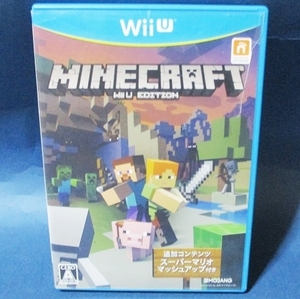 ●● マインクラフト ●● WiiU EDITION 追加コンテンツ スーパーマリオマッシュアップ付 箱説付
