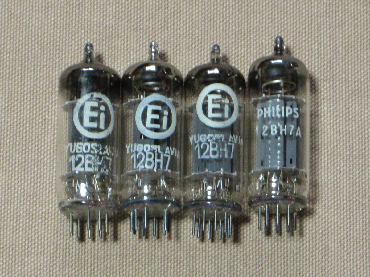 RCA 真空管 12BH7A 未使用に近い 2本セット RCA 真空管 12BH7A 未使用に近い 2本セット RCA 真空管 12BH7A