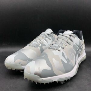 9M4675 не использовался MARK&LONA × asics Mark and rona Asics GEL-KAI Golf шиповки обувь US11/28.5cm белый серебряный