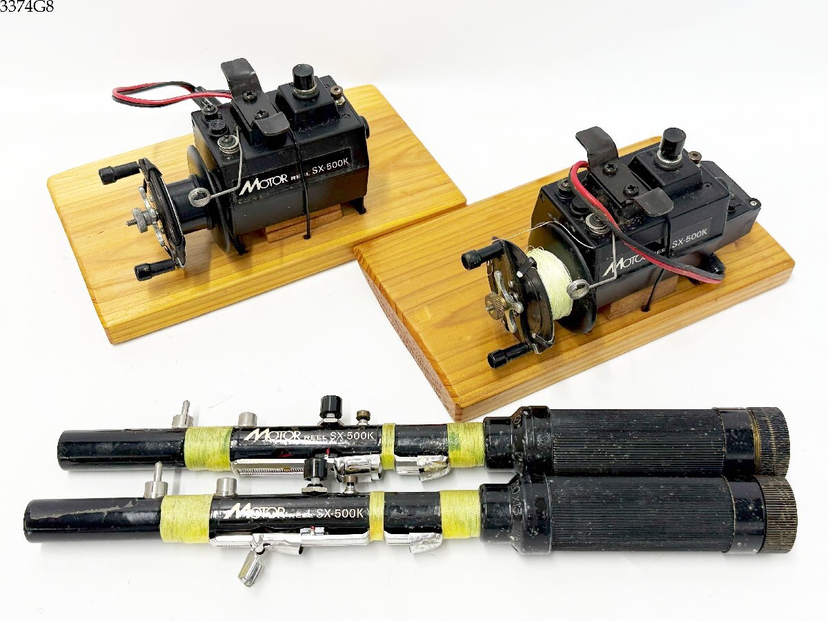 ワカサギ電動リール 2台 早っや！最新のワカサギ電動リールがもう届いたわ！ちっちぇ〜な
