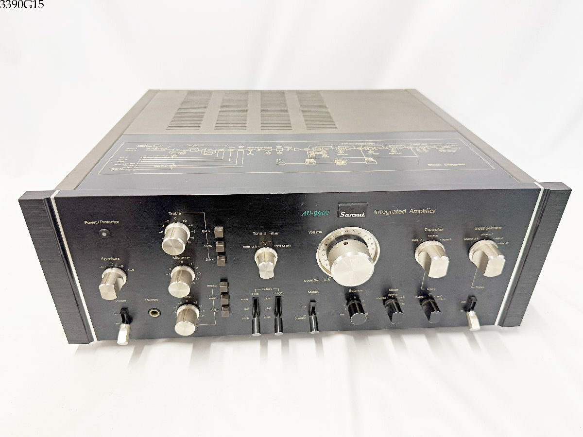 Sansui AU-9900 プリメインアンプ 通電確認済み 名機 サンスイ Sansui AU-9900 プリメインアンプ 通電確認済み 名機 サンスイ