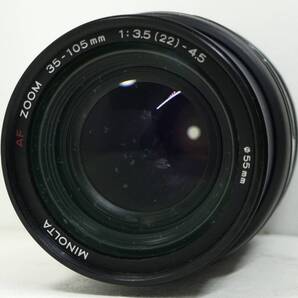 ~実写確認済~ ☆実用品・人気の望遠レンズ☆ ソニー1眼レフ用(Aマウント) MINOLTA AF ZOOM 35-105mm F3.5-4.5 (J0355)