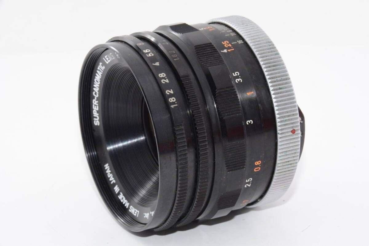 【美品・希少】Canonflex RP + R 50mm F1.8 Canon 50mm f1.8 (Chrome Nose) - Lens – Kamerastore