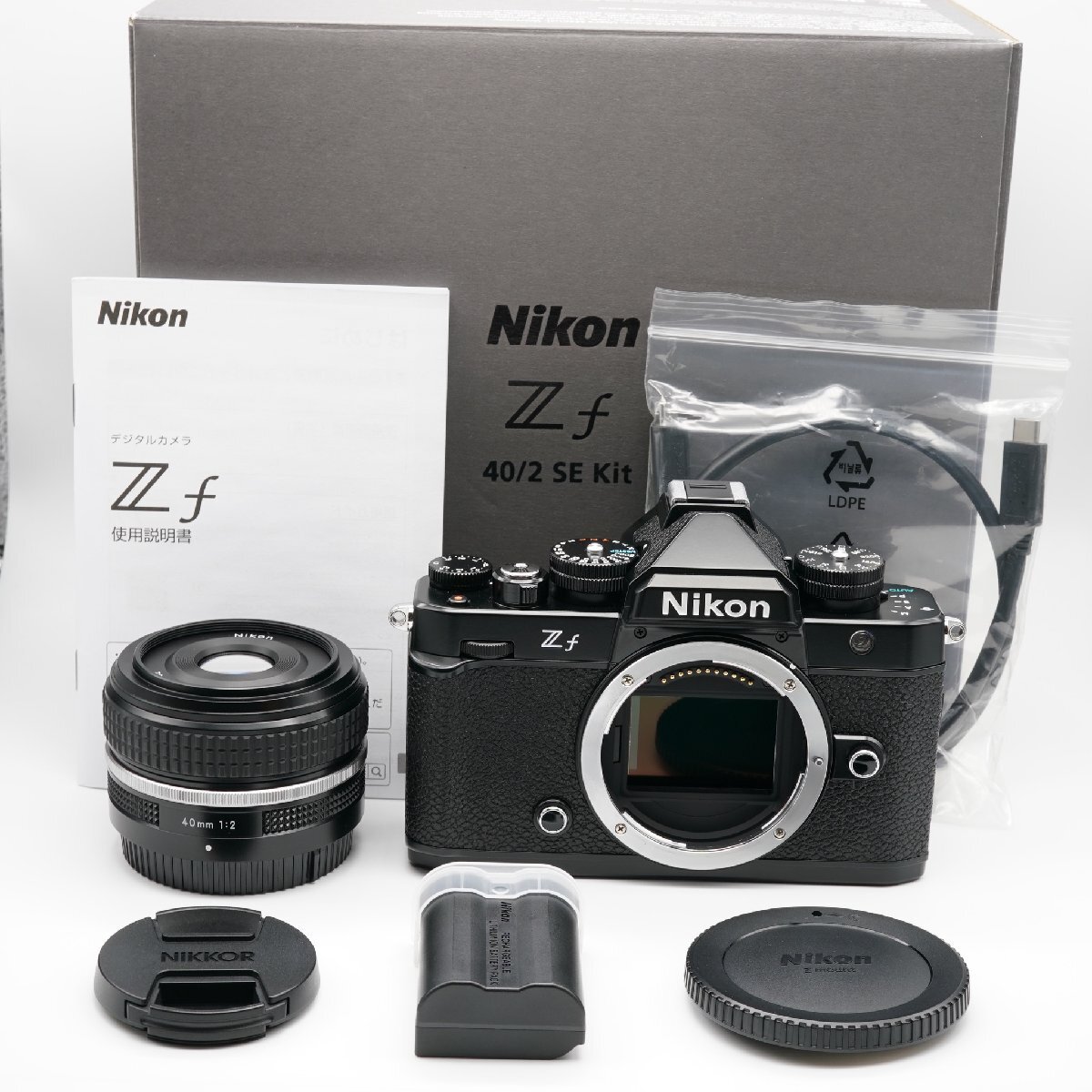 ニコン Z f 40mm f/2(SE)レンズキット [ブラック] オークション比較