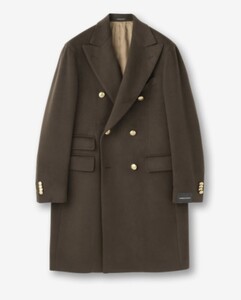 Gabriele Pasini ガブリエレ パジーニ カシミヤ100 ダヴルチェスターコート 新品