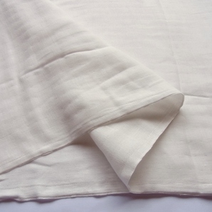 ★ふんわり4重ガーゼ(オフ白)♪105×50★【NE0791-A】