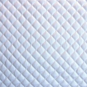 ★ポリサテンキルト(パールホワイト)♪105×30★【NE1650-B】