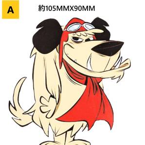 GW94-02A 特価 ヴィンテージスタイル チキチキマシン猛レース ステッカー ケンケン WACKY RACES かわいい レトロ ガレージ