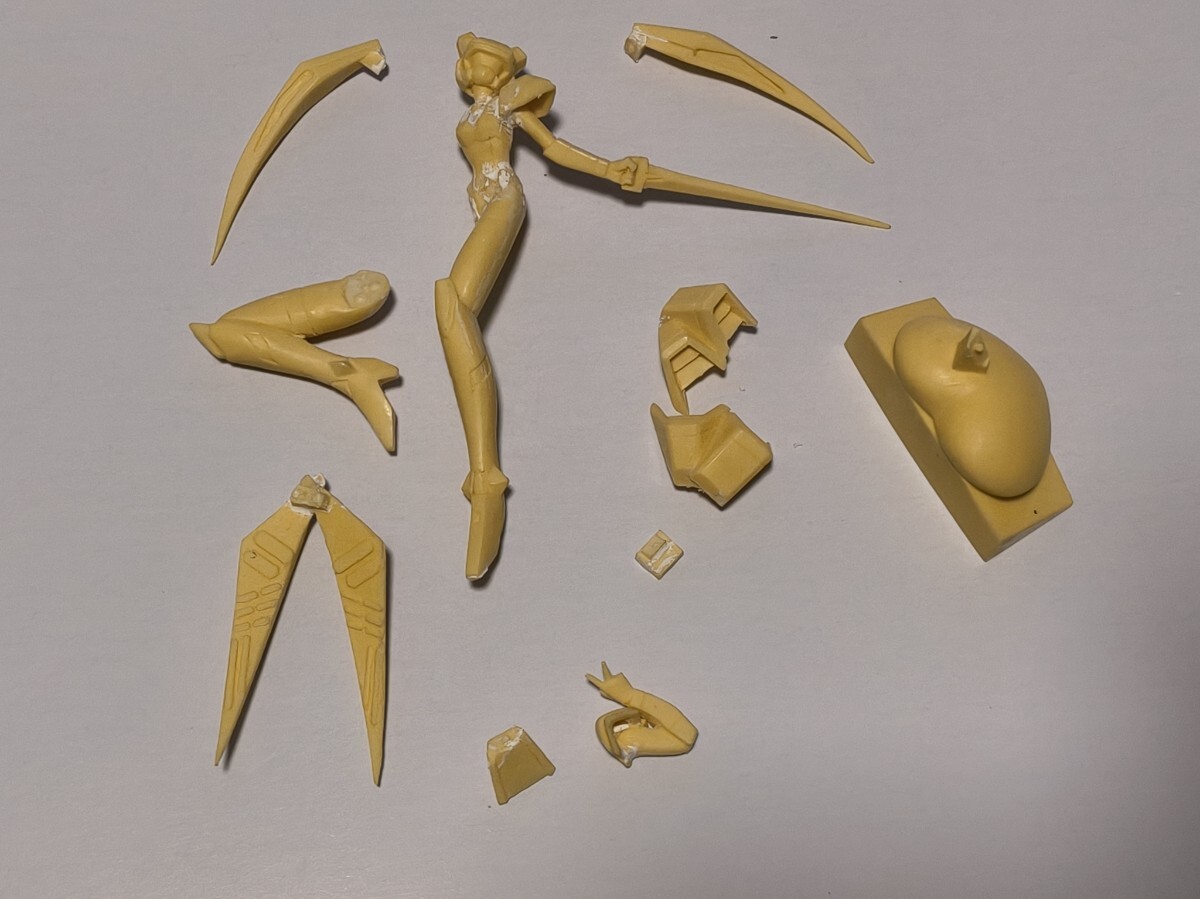 海洋堂JAGD MIRAGE L 1/220 レジンモデルキット　ジャンク品 1/220 E2046 ヤクトミラージュ : r/Gunpla