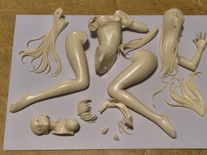 ガイナックス、惣流、アスカラングレー サイズ1/6原型制作 竜人