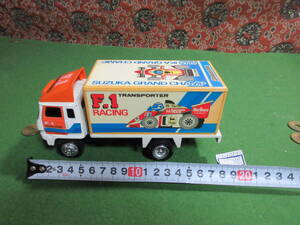 古ーい ヨネザワ ダイヤペット いすゞ パネルバン 1/40 YONEZAWA JAPAN 12 F1 RACING TRANSPOTER