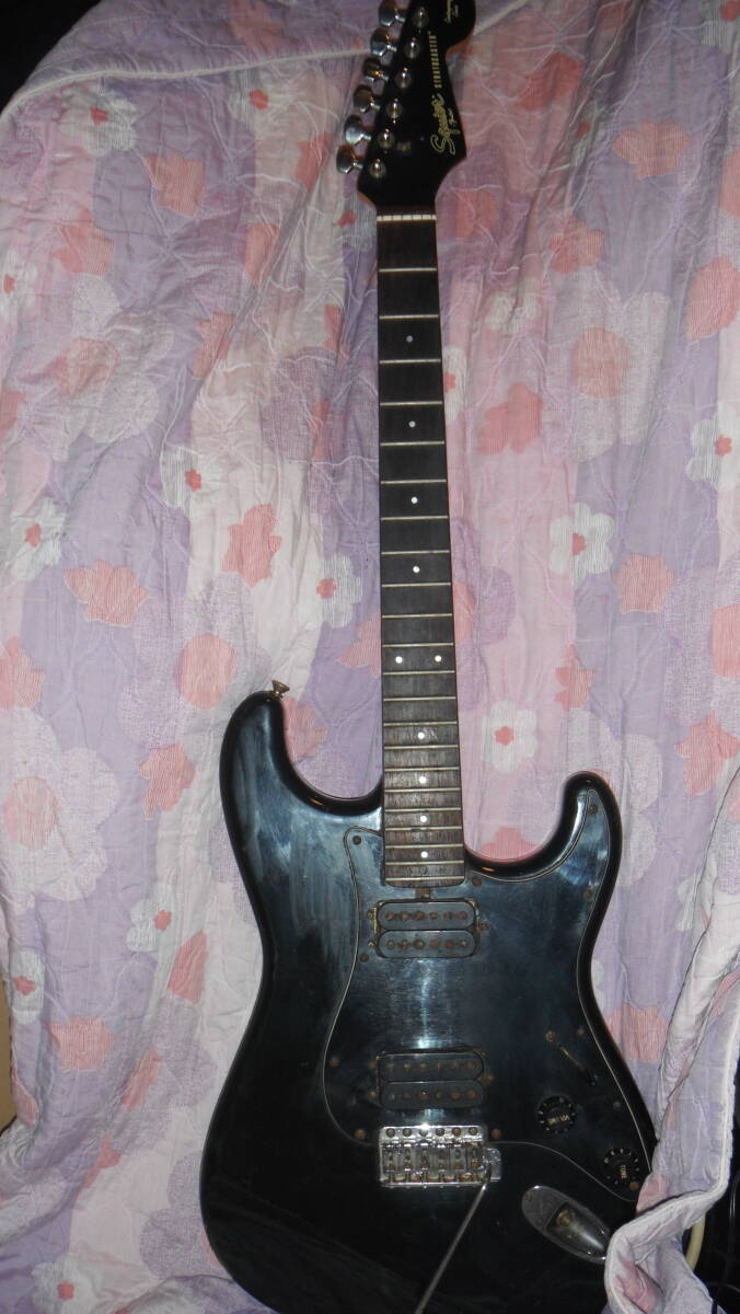 ジャンク品Squier CST-50 JVシリアル 1983年製　演奏動画あり！ Squier by Fender CST-50 JVシリアル フジゲン期1983年製
