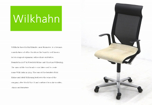 rtg769★Красота★Германия★Wilkhahn★Настоящая кожа★Кожа★308,000★Highback★Modus★Compact★Desk Chair★Executive Chair