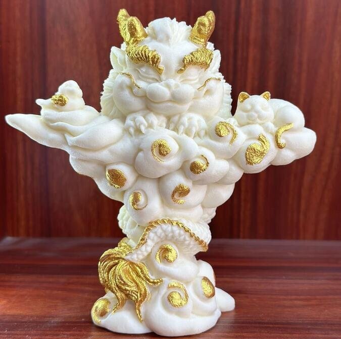 象牙 置物 金色 アンティーク インテリア 置物 アート オブジェ 71DvBb-4JCL._AC_UF350,