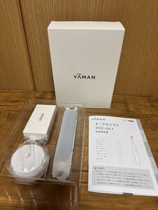 【未使用品】 YA-MAN オーラルリフト EMS音波振動歯ブラシ YOC-OL1B ヤーマン J- 471