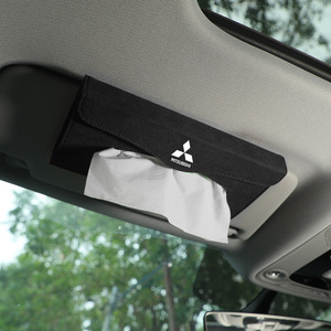 Mitsubishi MITSUBISHI автомобильный коробка для салфеток alcantara высококлассный чехол для салфеток чехол для салфеток маска покрытие в машине кейс для хранения * черный