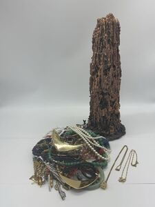 1円 銅滴 ニナリッチ 含む Nina Ricci イミテーション メッキアクセサリー パール 翡翠 シルバー 大量 まとめ 約7.3kg