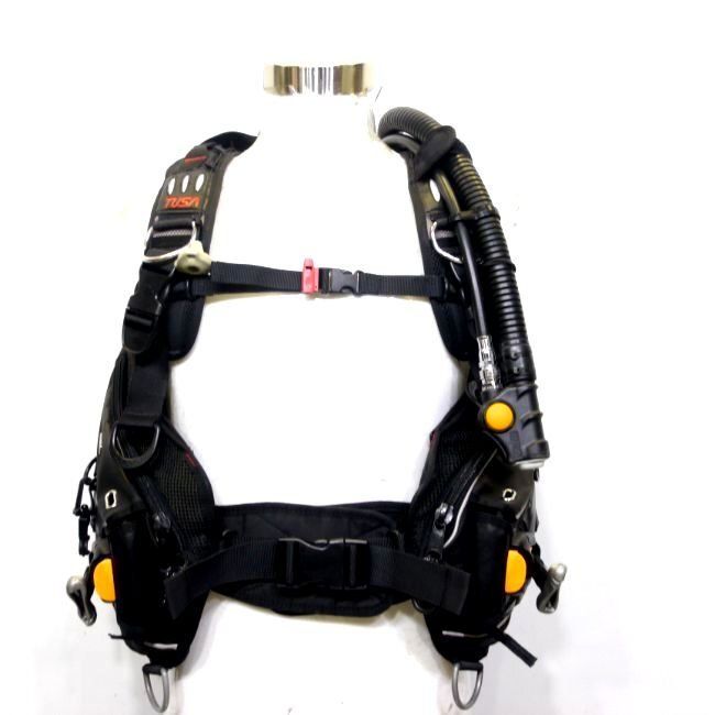 【美品中古】ダイビング　BCD Amazon | Aqua Lung Wave スキューバダイビング BCD、ブラック