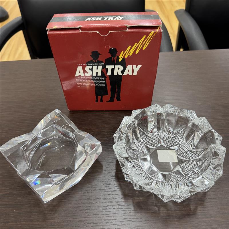 ガラス灰皿　新品未使用　明治生命記念グッズ 楽天市場】ガラス灰皿 名入れ フルカラープリント 灰皿 灰皿