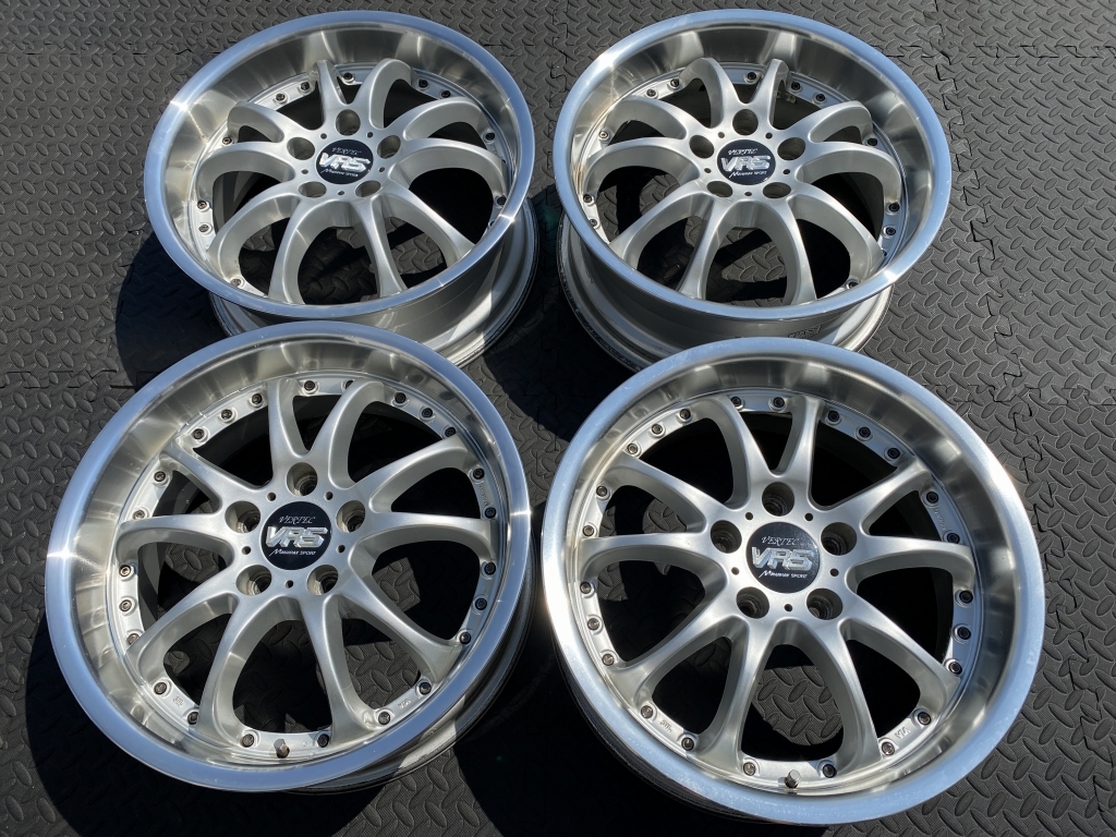 マナレイ VR-5 17インチ 7J+38 114.3 5穴 2本 2025年最新】Yahoo!オークション -マナレイ vr5(17インチ)の中古