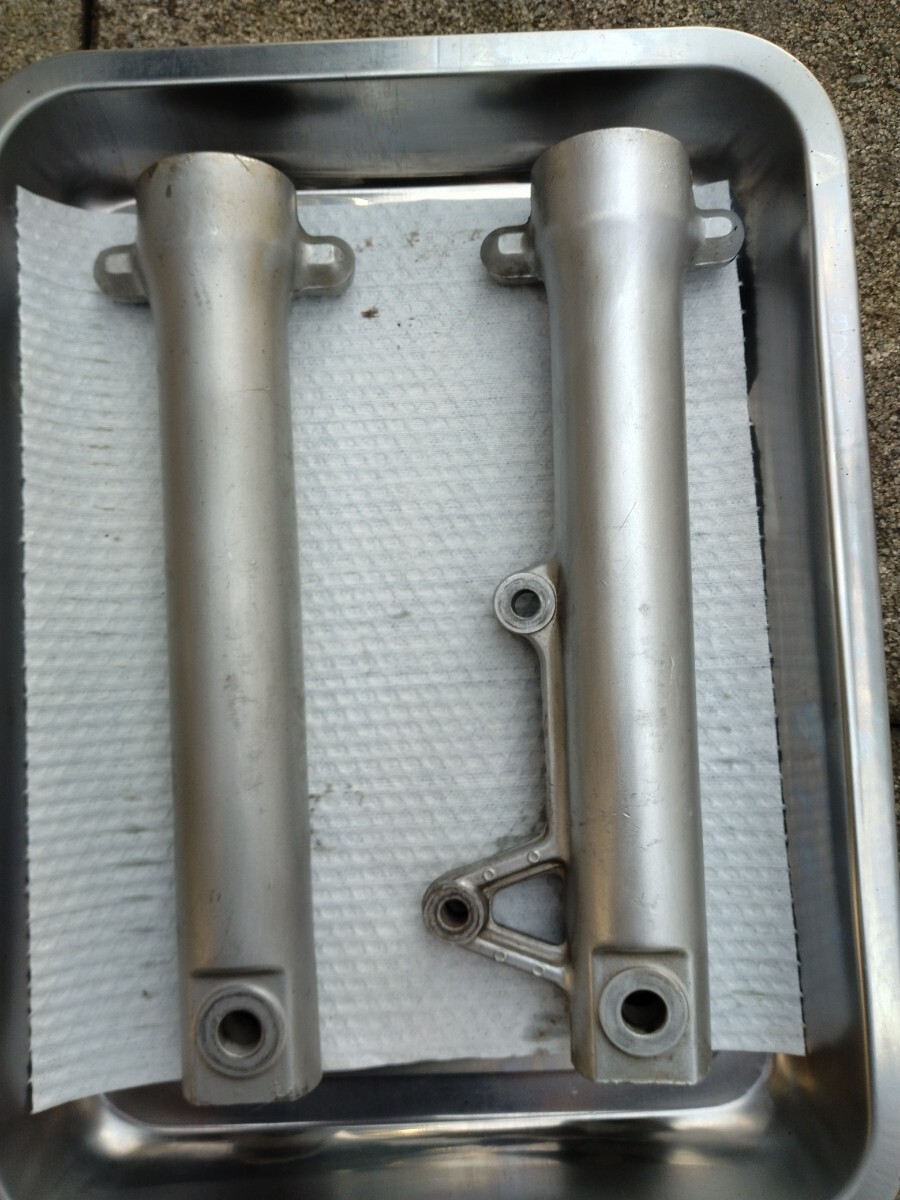 NSR50フロントフォーク 3本セット シルバー NSR50フロントフォーク 3本セット シルバー NSR50フロント