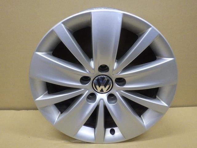 【美品】フォルクスワーゲン　16インチ　タイヤ　純正ホイール　シャラン フォルクスワーゲン VW シャラン 純正 ブラック再塗装品 16